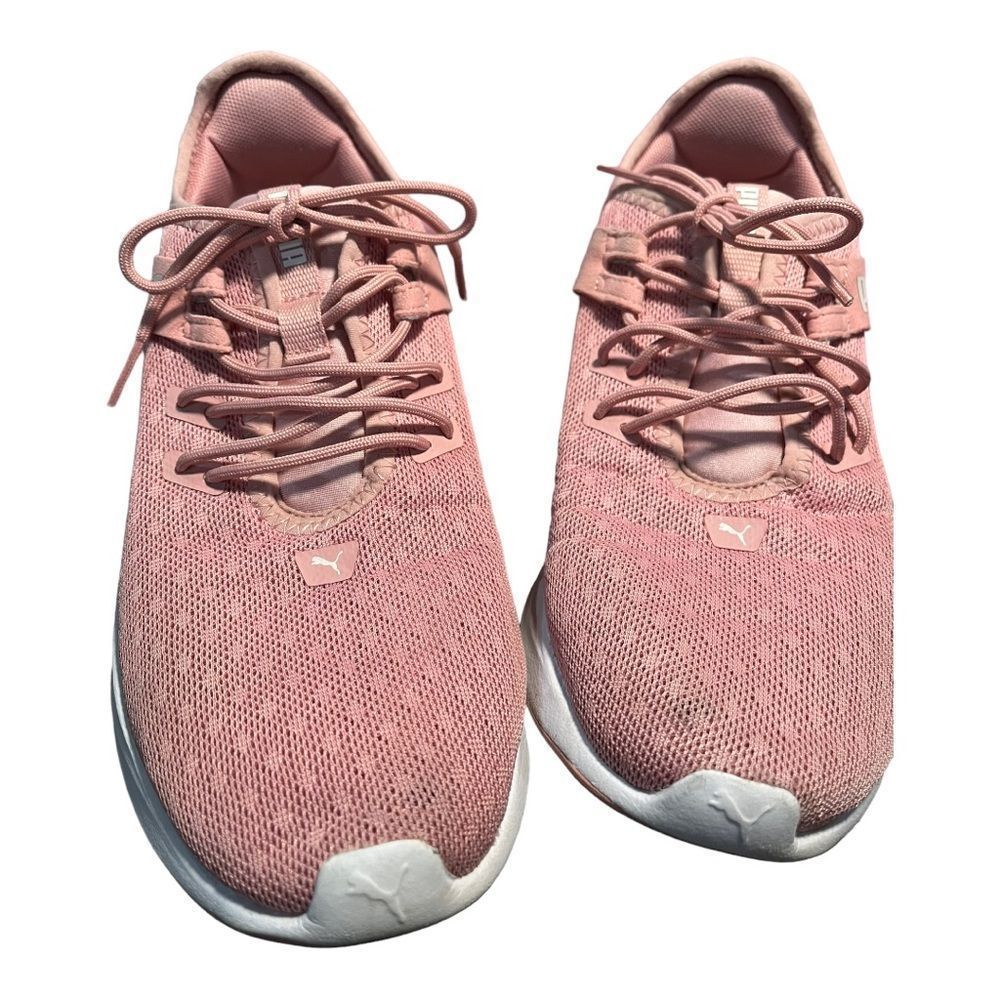 Puma pink sneakers size 7.5 GUC - Picture 3 of 8